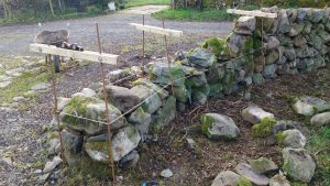 stone dyke repairs during
