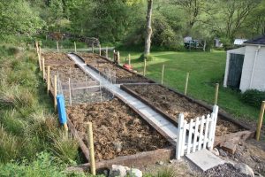 veg patch mulched