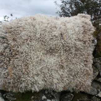 felted fleece rug Star