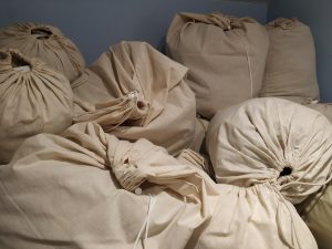 fleeces in bags