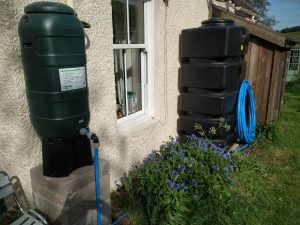 water tanks in place