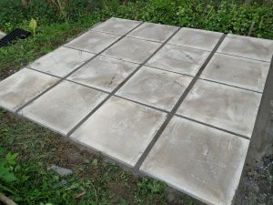 shed base slabs