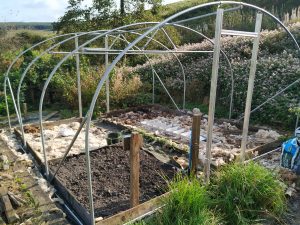 polytunnel frame complete