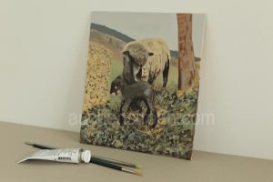 rustic pictures - Witchy & Yogi lamb