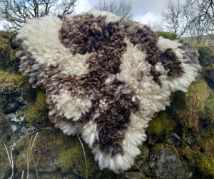 felted fleece rug - Jacob 